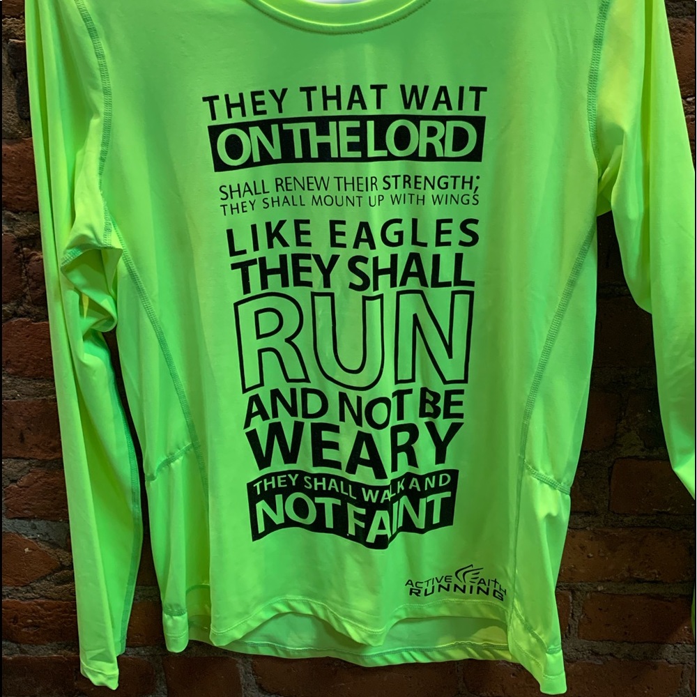 Long sleeve runners shirt